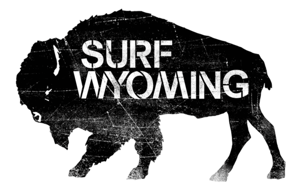 Bison Logo - Surf Wyoming® Classic Bison Logo Sticker