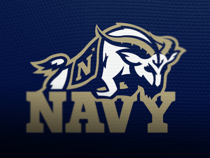 Navy Goat Logo - Navy football Logos