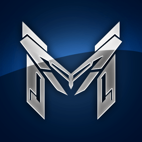 Blue M Logo - cool letter m design - Hobit.fullring.co