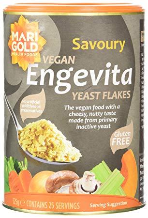 Marigold Food Distributors Logo - Marigold Health Foods Vegan Engevita Yeast Flakes, 125 g: Amazon.co ...