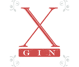 Red X with Line Logo - Red X Gin - Valley Shine Distillery