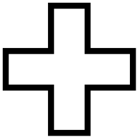 Black and White Medical Cross Logo - Medical-cross icons | Noun Project