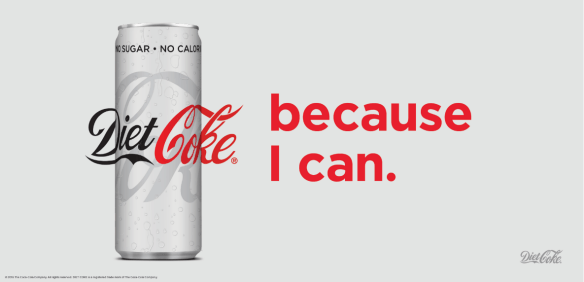 New Diet Coke Logo - Because I Can': Diet Coke reveals new look and delicious new flavours