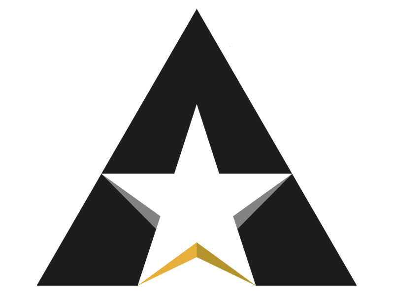Star Triangle Logo - A-Star Logo Mark by Fiachra Lennon | Dribbble | Dribbble