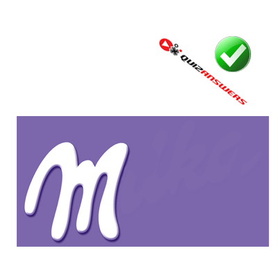 White with Purple M Logo - Purple m Logos