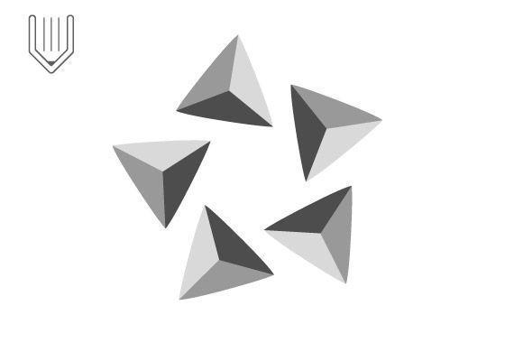 Star Triangle Logo - Vitorials – How to design Star Alliance logo in Adobe Illustrator