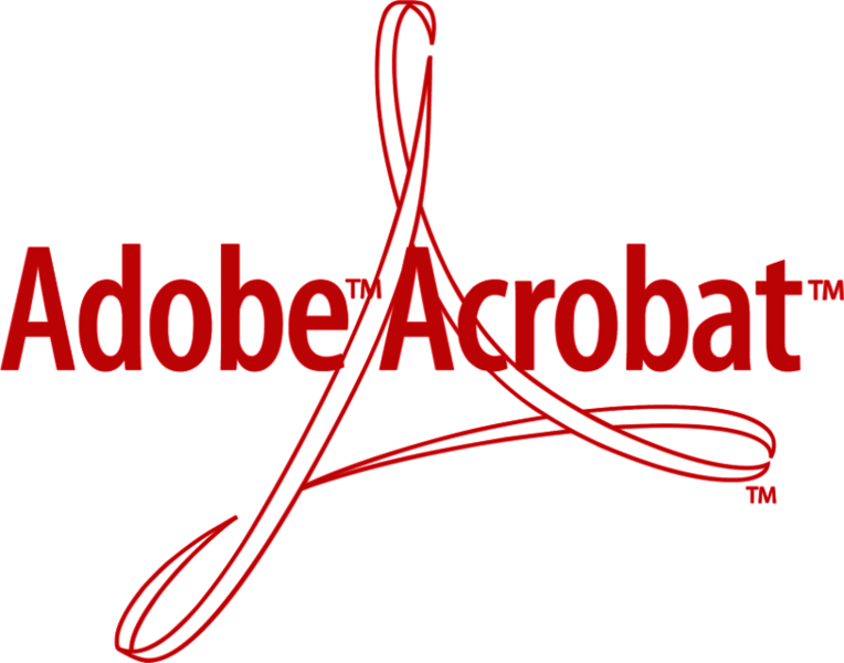 Adobe Acrobat Logo - Adobe Acrobat Icon (PSD) | Official PSDs