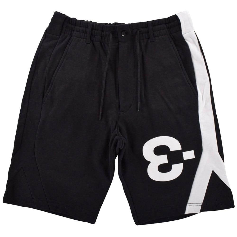 Adidas Shorts Logo - ADIDAS Y-3 Adidas Y-3 Black Logo Jogger Shorts - Men from ...