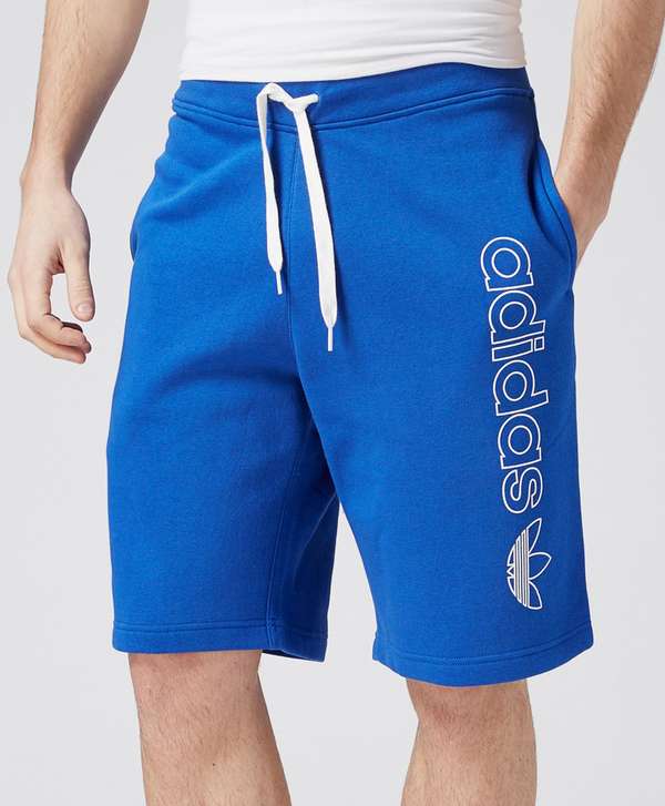 Adidas Shorts Logo - adidas Originals Fleece Logo Shorts | scotts Menswear