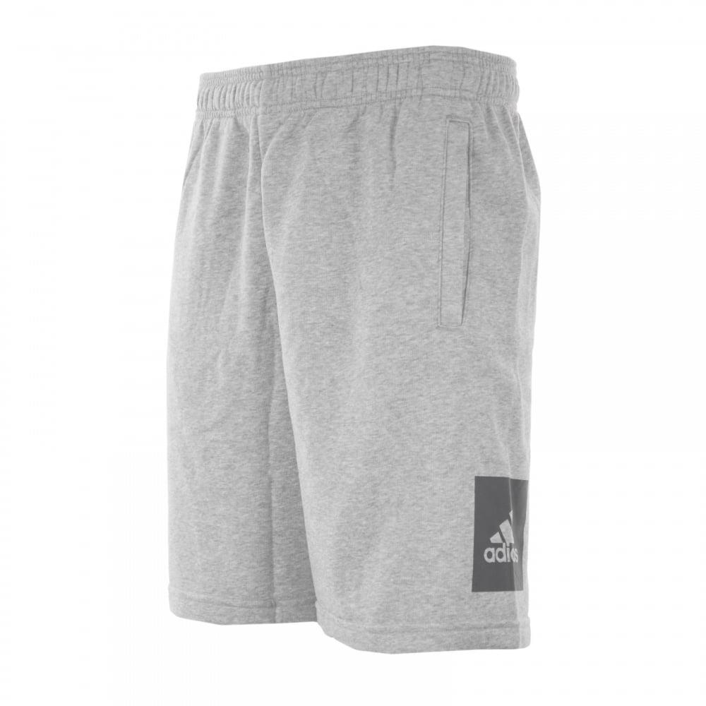 Adidas Shorts Logo - Adidas Performance Mens Big Logo Shorts (Grey) - Mens from Loofes UK