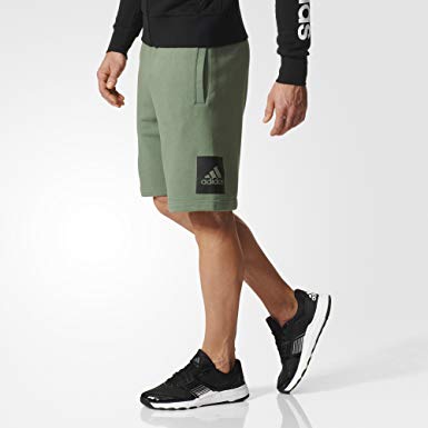 Adidas Shorts Logo - adidas Men Short Trianing Essentials Box Logo BK7465 New: Amazon.co ...