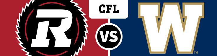 Red and Blue CFL Logo - RedBlack and Blue CFL Football Betting Plus Much More