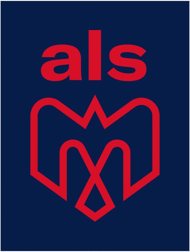 Red and Blue CFL Logo - Montreal Alouettes Alternate Logo - Canadian Football League (CFL ...