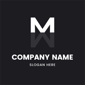 White with Purple M Logo - Free Letter Logo Designs. DesignEvo Logo Maker