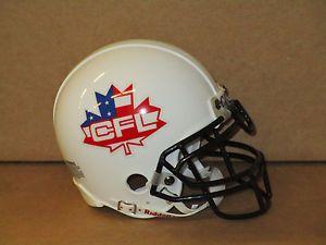 Red and Blue CFL Logo - CFL LOGO RED WHITE & BLUE Canadian Football League Mini Helmet | eBay