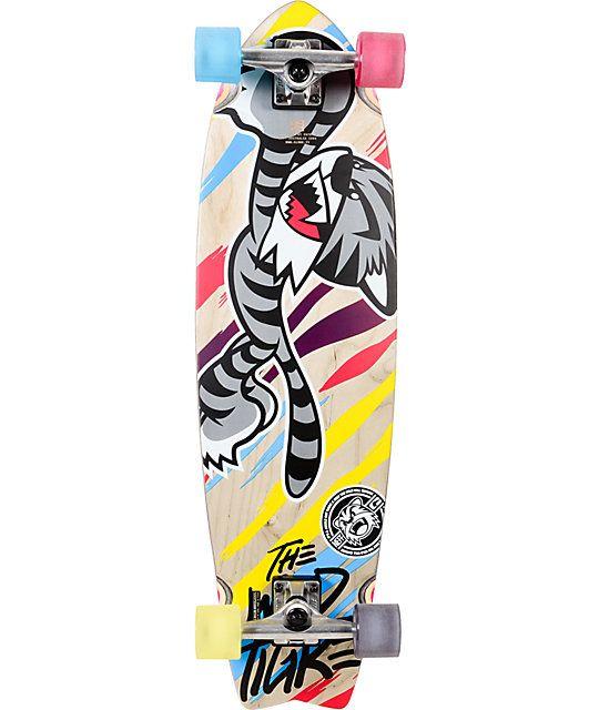 Neff Skateboard Logo - Globe x Neff Wild Tigre 33 Complete Cruiser Skateboard