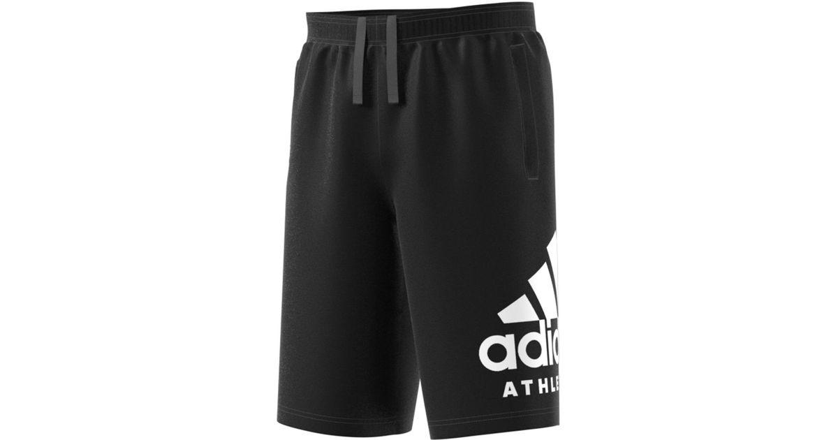 Adidas Shorts Logo - Adidas Sid Athletics Logo Short Bermuda Shorts in Black for Men - Lyst