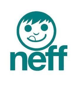 Neff Skateboard Logo - Neff Headwear Skateboard Sticker Snowboard Surf Decal Logo New Black ...