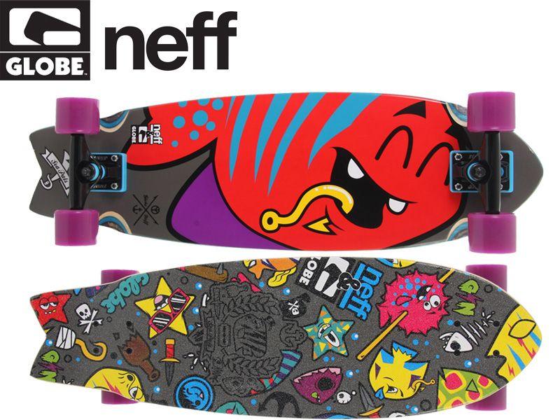 Neff Skateboard Logo - BRAYZ: GLOBE globe naff Neff Cruiser surf skate skate boards