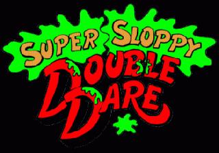 Double Dare Logo - Super Sloppy Double Dare Logo 1989 by JDWinkerman on DeviantArt
