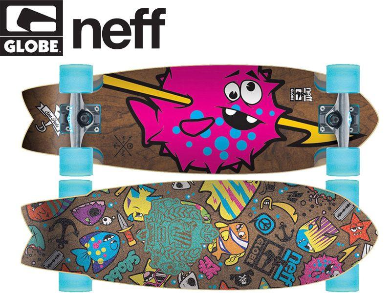 Neff Skateboard Logo - BRAYZ: GLOBE glove naff Neff cruiser surf skating skateboarding ...