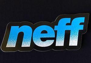 Neff Skateboard Logo - Neff Headwear Skateboard Sticker Snowboard Surf Decal Logo Beanie