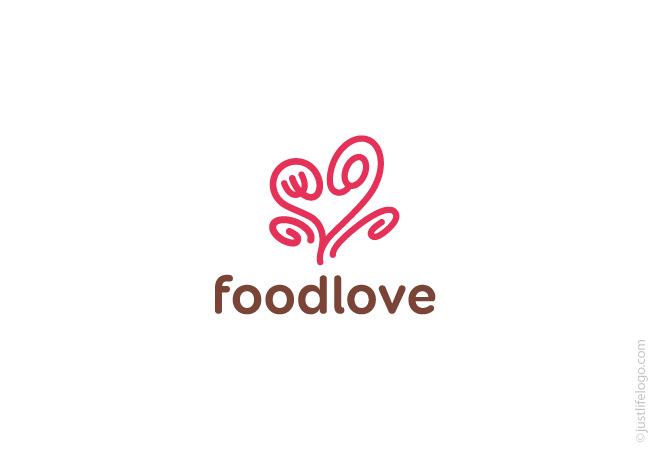 Small Food Logo - Food Love Restaurant Logo | Great Logos For Sale