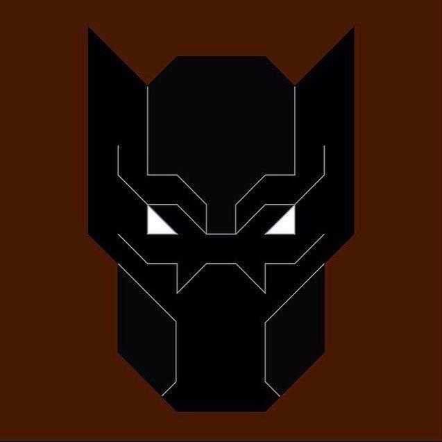 Black Panther Marvel Logo - Hereos&Villains pixel/icon series - Black Panther #marvel ...