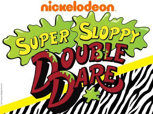 Double Dare Logo - Super Sloppy Double Dare (1986-1989)
