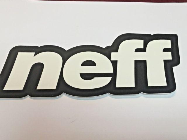 Neff Skateboard Logo - Neff Skateboard Snowboard Sticker Collector Skate Board Series ...