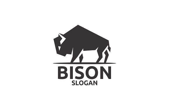 Bison Logo - Bison Logo Templates Creative Market