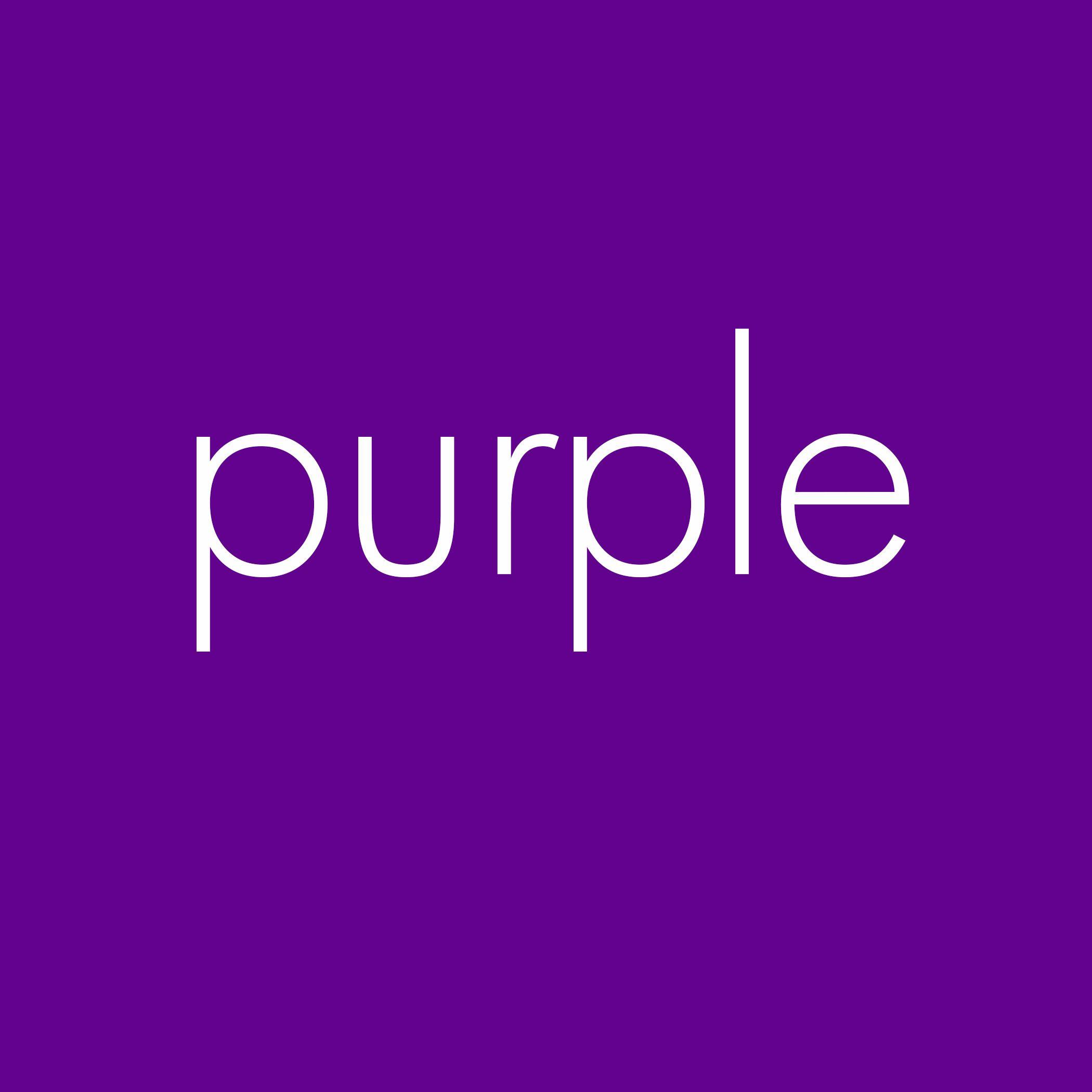 Purple and Blue Colored Logo - Purple in Marketing