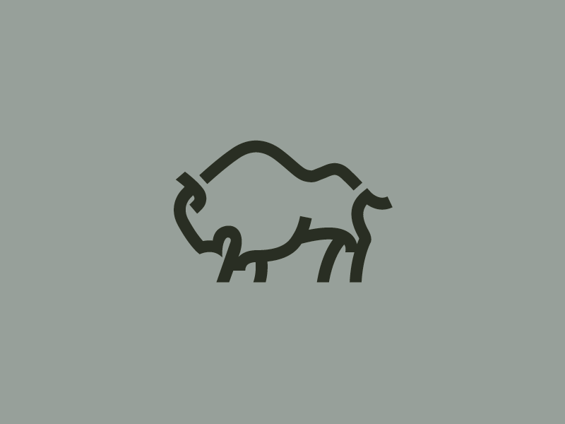 Bison Logo - Bison Logo by Marko Šmitran, Smi