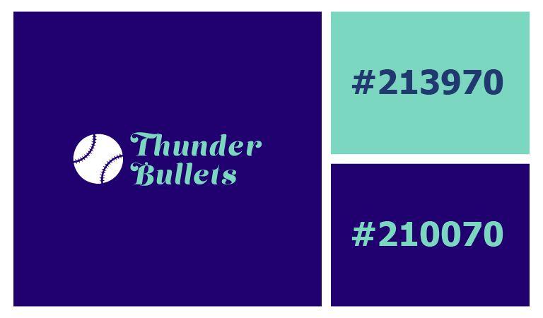 Purple and Blue Colored Logo - 12 Stunning Logo Color Combinations That You Can Copy | Tailor Brands