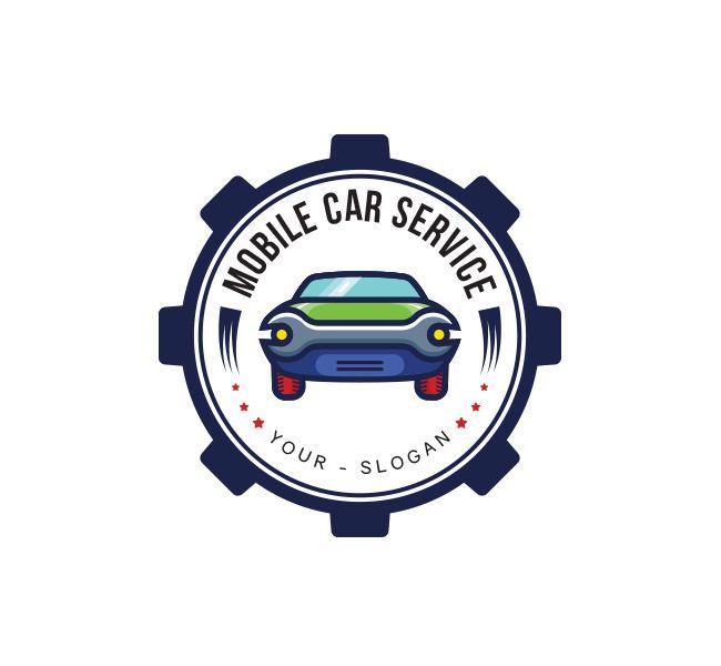 Car Service Logo - Mobile Car Service Logo & Business Card Template - The Design Love