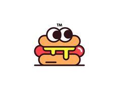 Small Food Logo - Best Hot Dog! image. Sausage, Drawings, Dibujo