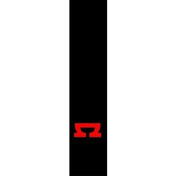 Red Omega Logo - AO Omega Logo Scooter Griptape - Red | Stunt Scooter Grip Tape | GoSk8