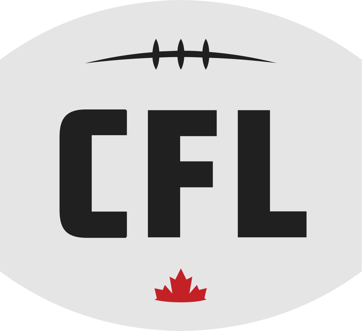 Red and Blue CFL Logo - Canadian Football League