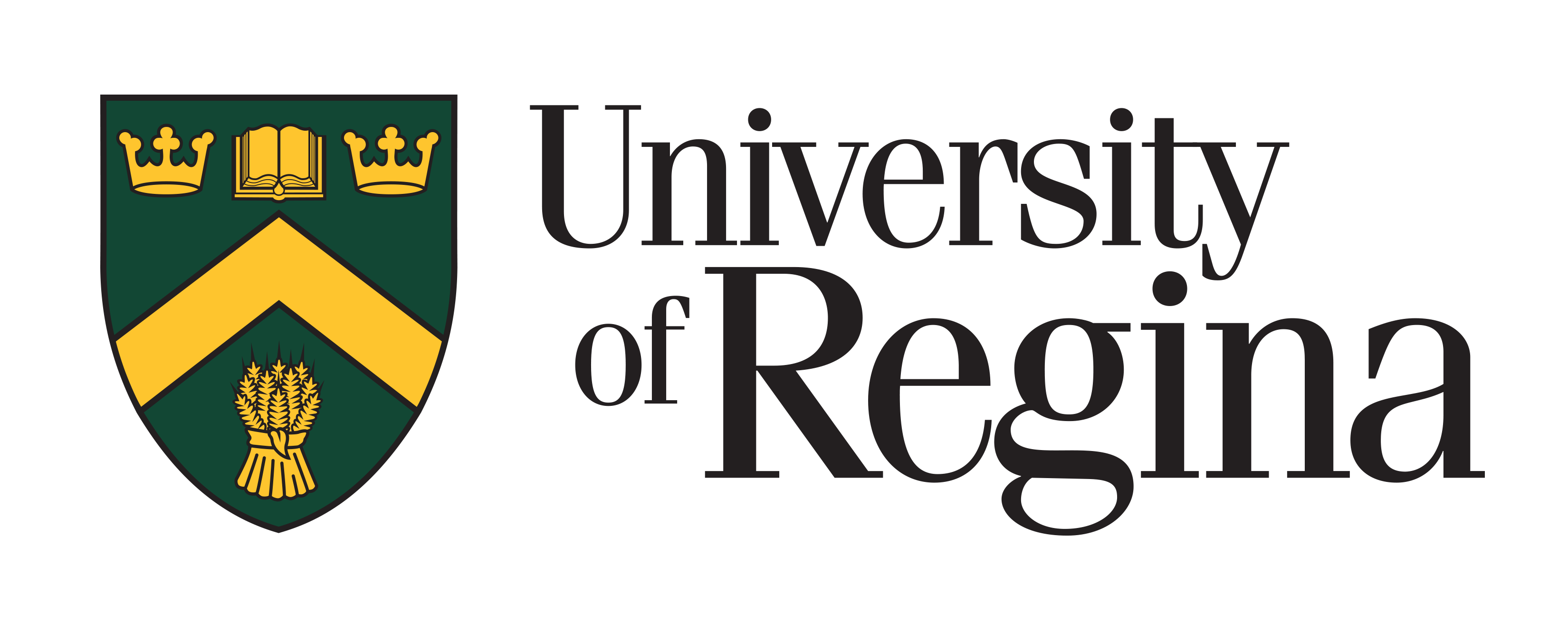 Gold Black and White Logo - Primary Logo | Communications and Marketing, University of Regina