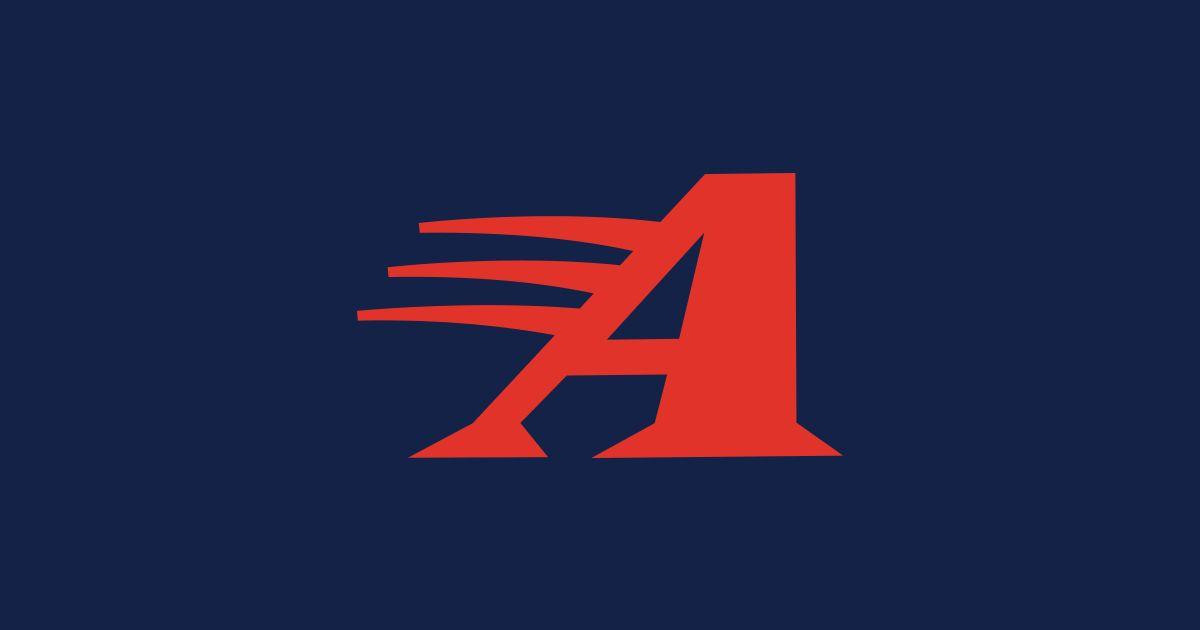 Red and Blue CFL Logo - Montreal Alouettes