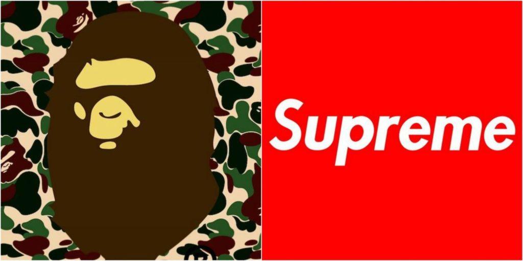 Supreme BAPE Logo - The Cost of BAPE vs. Supreme – aGOODoutfit