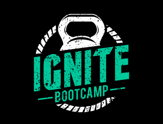 Boot Camp Logo - Ignite Bootcamp logo design - 48HoursLogo.com
