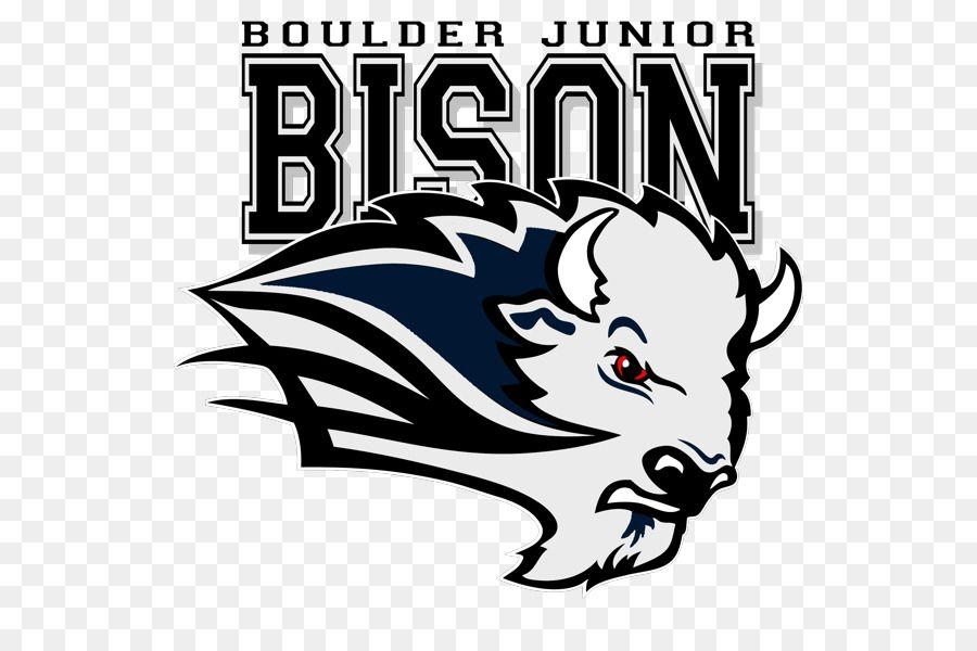 Bison Logo - Superior RoughRiders American bison Ice hockey - bison logo png ...