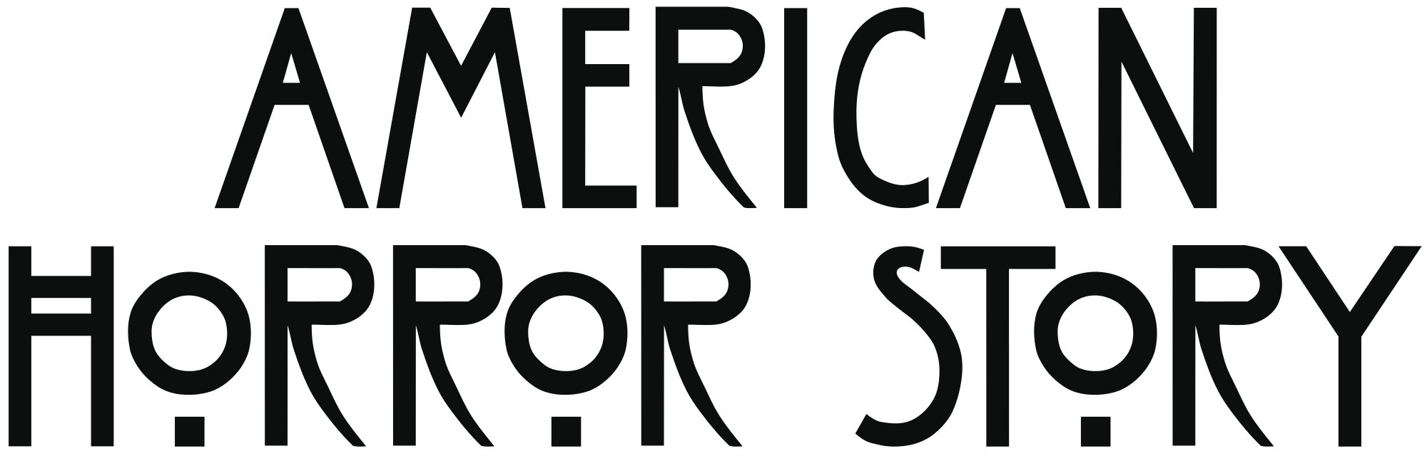 American Horror Story Logo - American Horror Story | Gagapedia | FANDOM powered by Wikia
