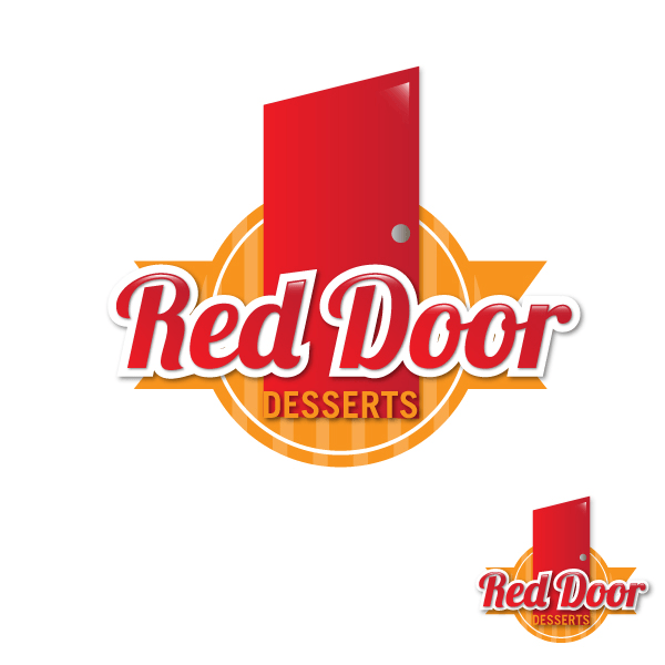 Small Food Logo - Logo Design Contests Fun Logo Design for Red Door Desserts