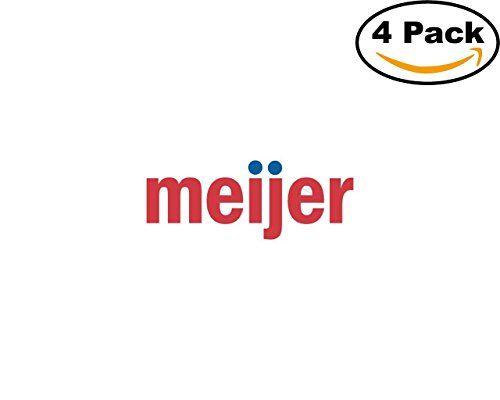 Meijer Logo - meijer logo 4 Stickers 4x4 Inches Car Bumper Window Sticker Decal ...