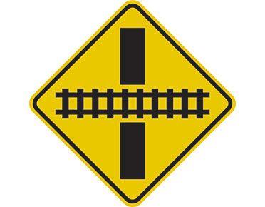 RR Crossing Logo - Railway crossing intersection sign - Global Spill Control