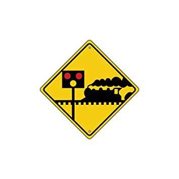 RR Crossing Logo - Amazon.com: Railroad Train RR Crossing Stop Signal Light Symbol ...