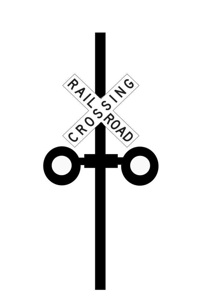 RR Crossing Logo - Railroad Crossing Signal (with Bare Conductives Paint): 4 Steps