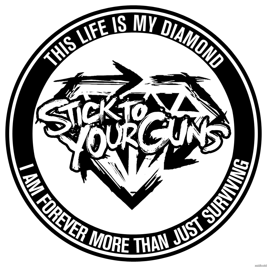 Diamond Sign for Life Logo - stick to your guns | diamond | Music <3 | Music, Guns, Lyrics